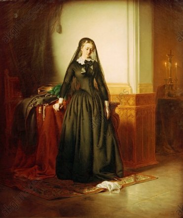 J.Borsos, Die Witwe - -